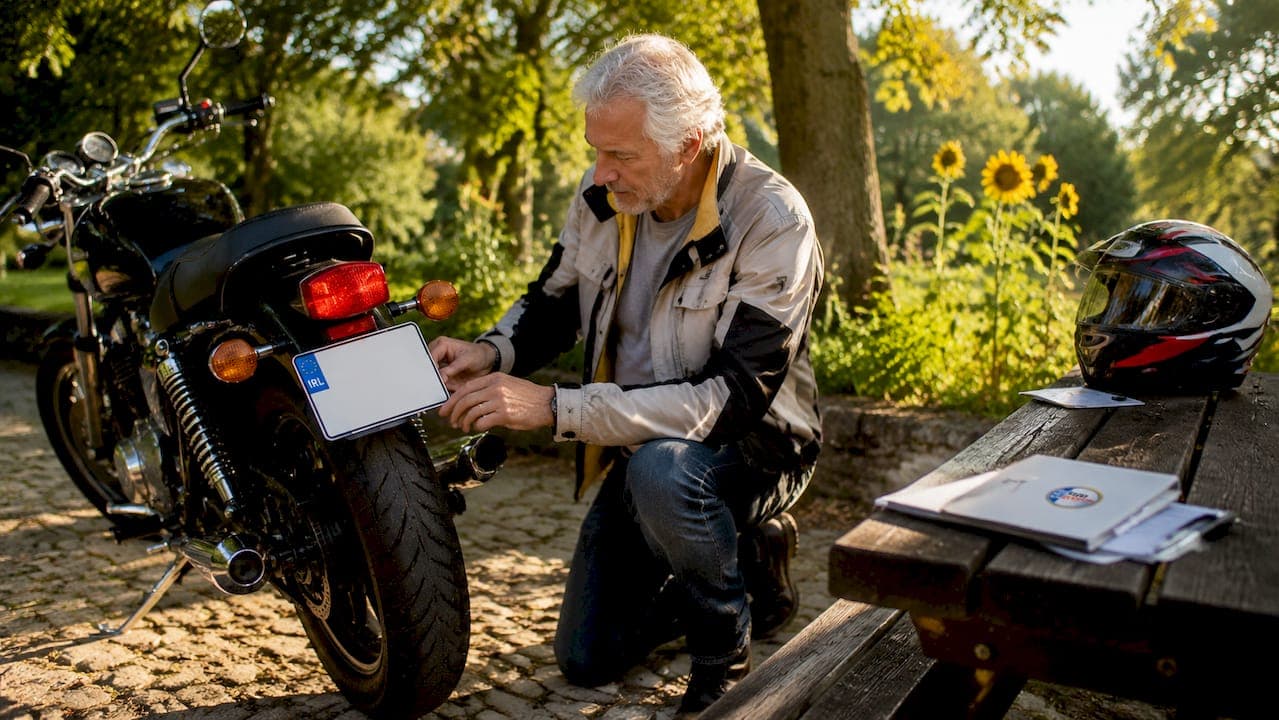 Why Motorbike Plates Differ from Cars: Ireland's 2026 Guide