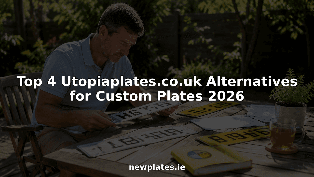 Top 4 Utopiaplates.co.uk Alternatives for Custom Plates 2026
