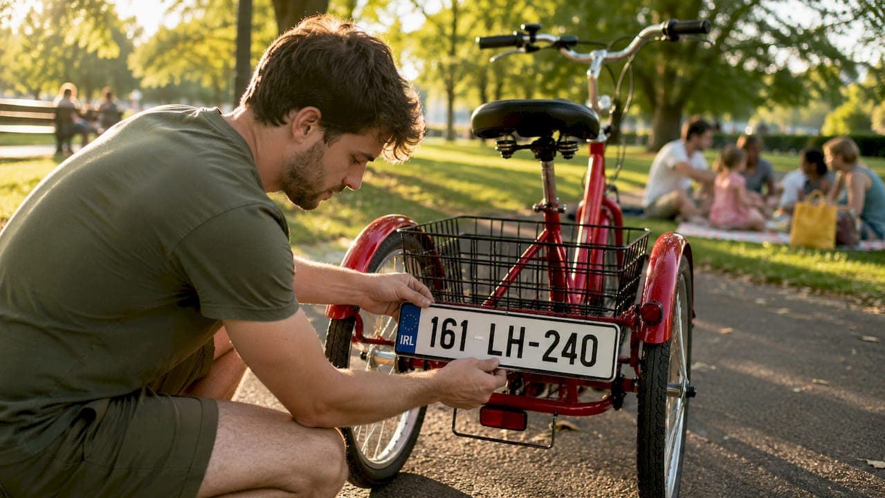 Tricycle Personalised Plates: What They Are and How to Get Them